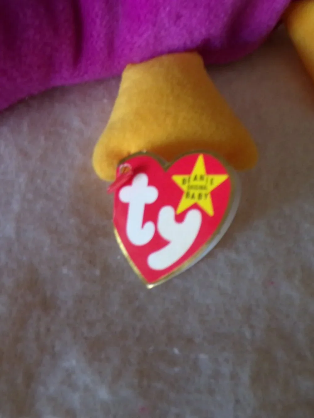 Ty Beanie Baby Patti The Platypus Plush RARE Highly Collectable 1993 style 4025